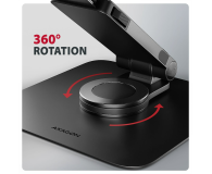 Axagon Podstawka STND-LRB z obrotem 360° do laptopów i tabletów - 1485482 - zdjęcie 2